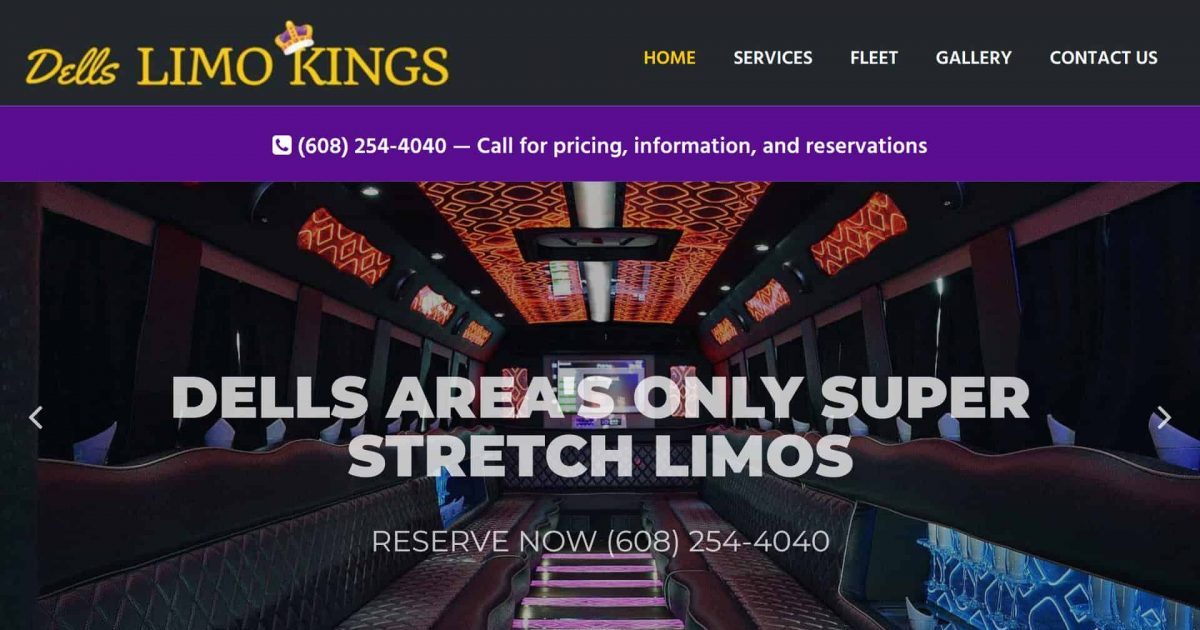 Dells Limo Kings Luxury Limos and Party Buses in Wisconsin Dells